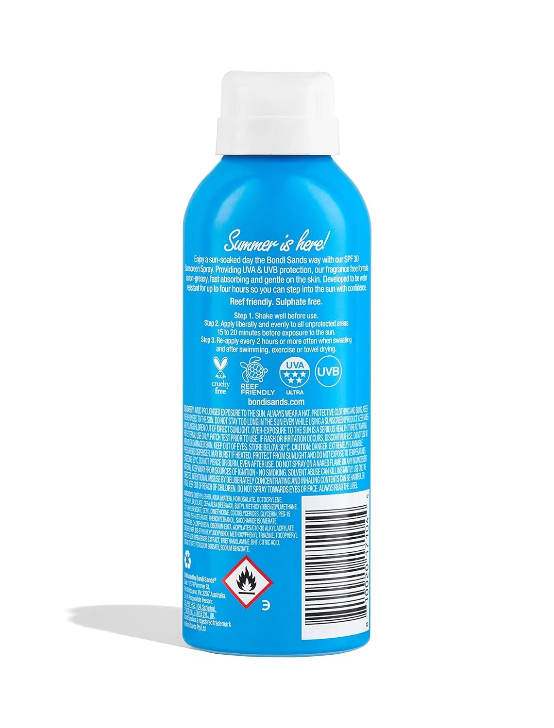Спрей для защиты от солнца Bondi Sands SPF 30 Everyday Aerosol Mist, 160 г Bondi Sands — фото 3