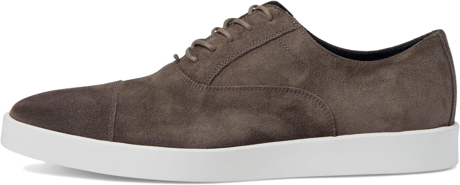 Кроссовки Bolivar Cap Toe Johnston & Murphy Collection, цвет Gray Italian Suede — фото 4