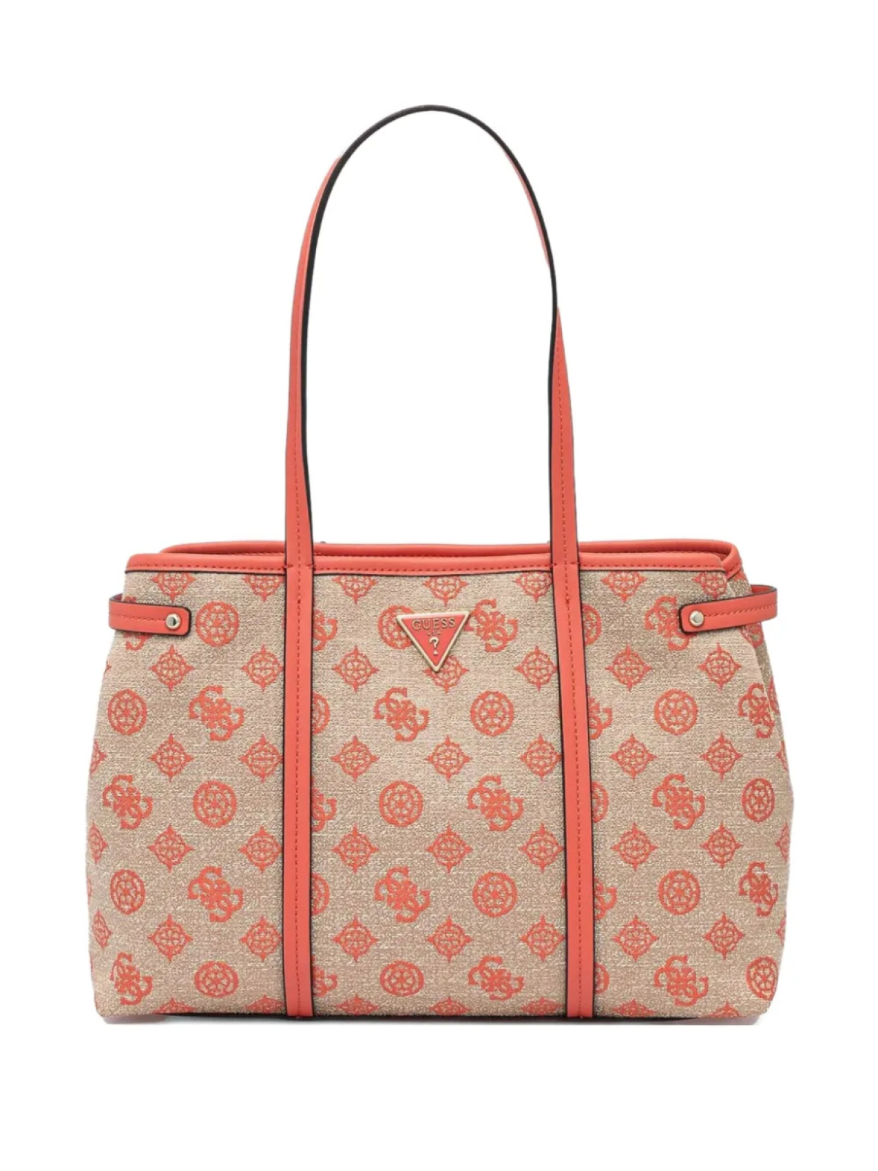 

GUESS USA сумка-тоут с тисненым логотипом, розовый