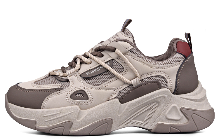 

Кроссовки WENPU/Wenpu Chunky Sneakers Women's Low-top, черный
