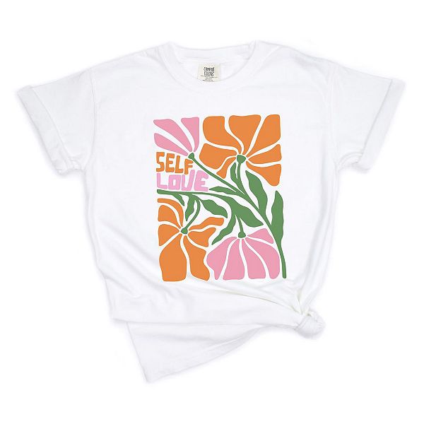 

Бохо футболка с принтом self love Simply Sage Market, White, Белый, Бохо футболка с принтом self love Simply Sage Market, White