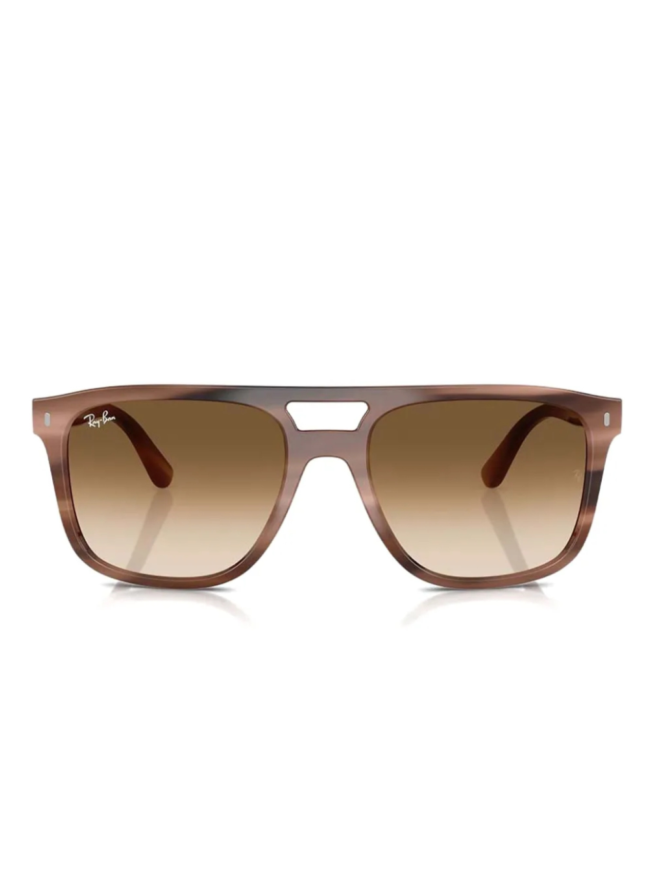

Солнцезащитные очки в квадратной оправе Ray-Ban, коричневый