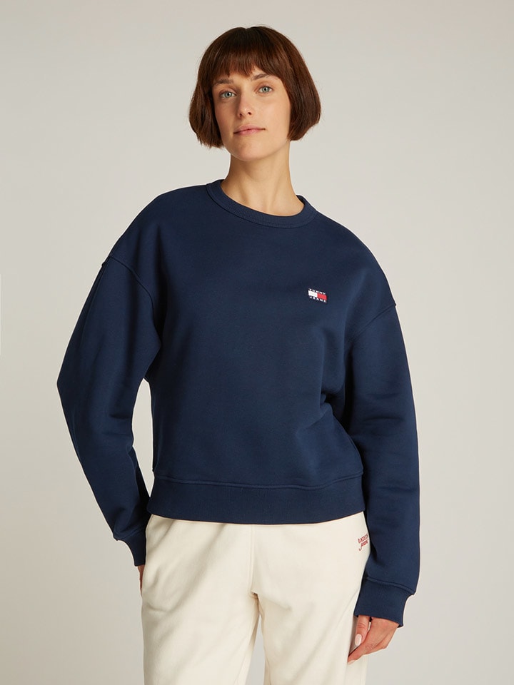 

Толстовка TOMMY JEANS, темно-синий