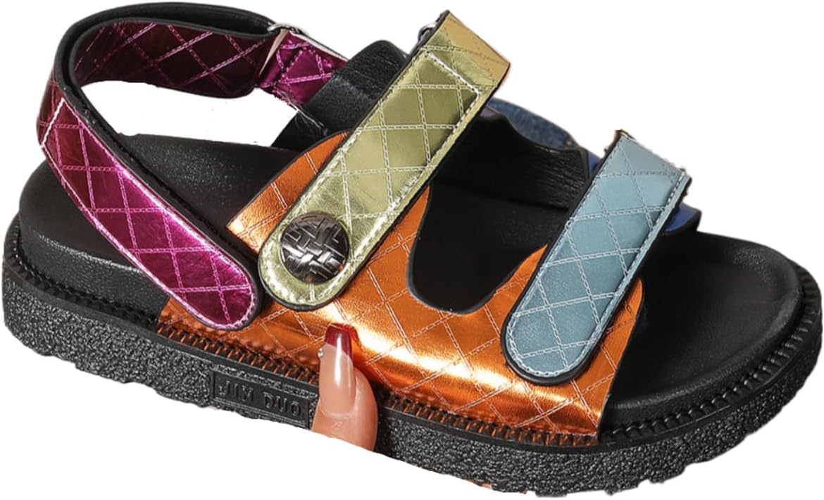 

Модные яркие платформенные сандалии для повседневного ношения, удобные для лета, легкая дышащая обувь для пляжного отдыха, обувь, бохо-сандалии, большие размеры Lokolucx, желтый