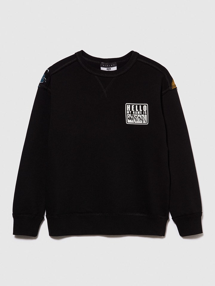 

Толстовка Sisley, черный/цветной