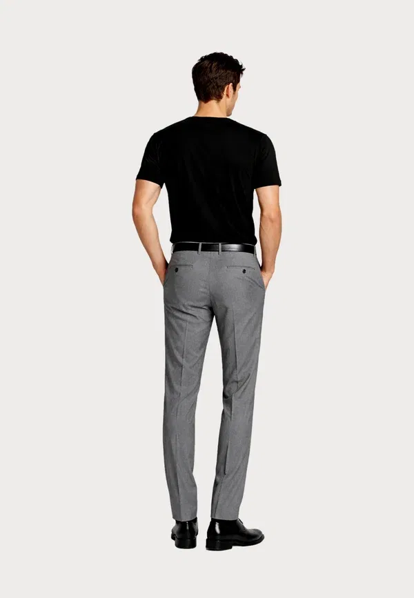 Футболка Emporio Armani Core logoband 2 pack parte alta v neck t shirts basic t-shirt, черный, серый — фото 3