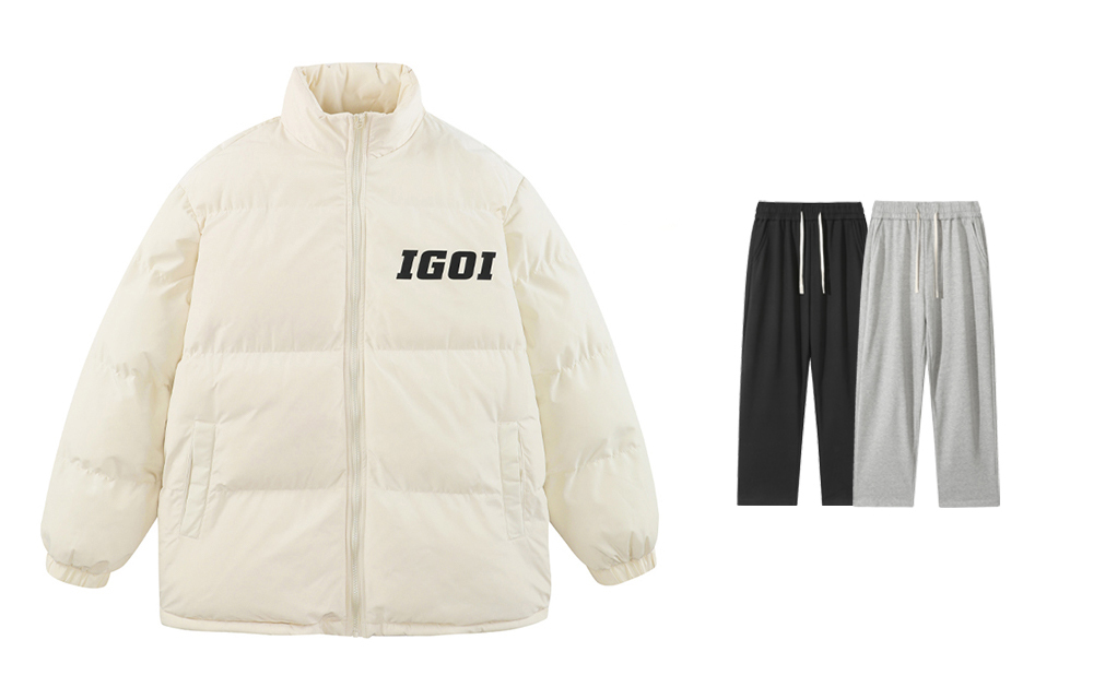 

IGOI Пуховик Unisex, Apricot (Comes with Random Branded Pants)