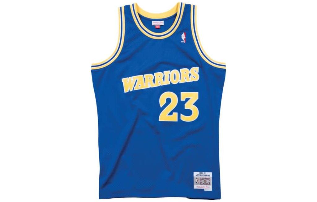 

Mitchell Ness Баскетбольная майка унисекс синего цвета