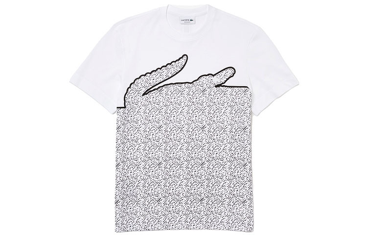 

Футболка мужская белая Lacoste, белый