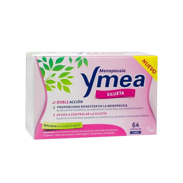 

Лечение менопаузы Cápsulas Silueta Bienestar Menopausia Ymea, 64 UD