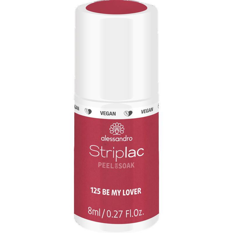 

STRIPLAC PEEL OR SOAK BE MY LOVER - ВЕГАНСКИЙ Alessandro, 8 ml