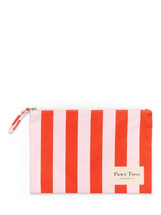 

Сумка-клатч Gretie в полоску Part Two, Mandarin Red Stripe