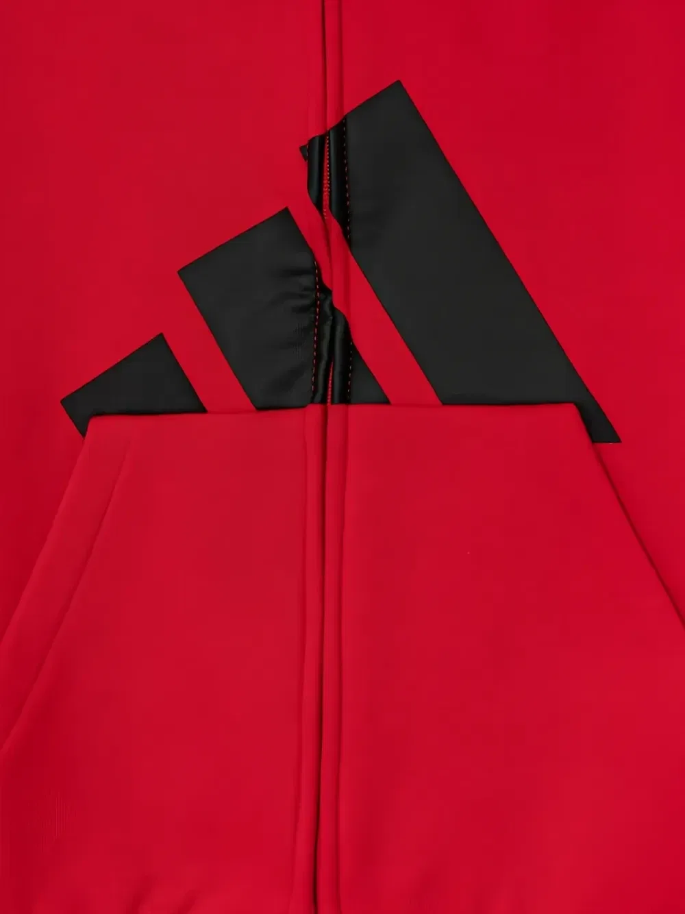 Спортивный костюм с логотипом Adidas Kids, красный — фото 4