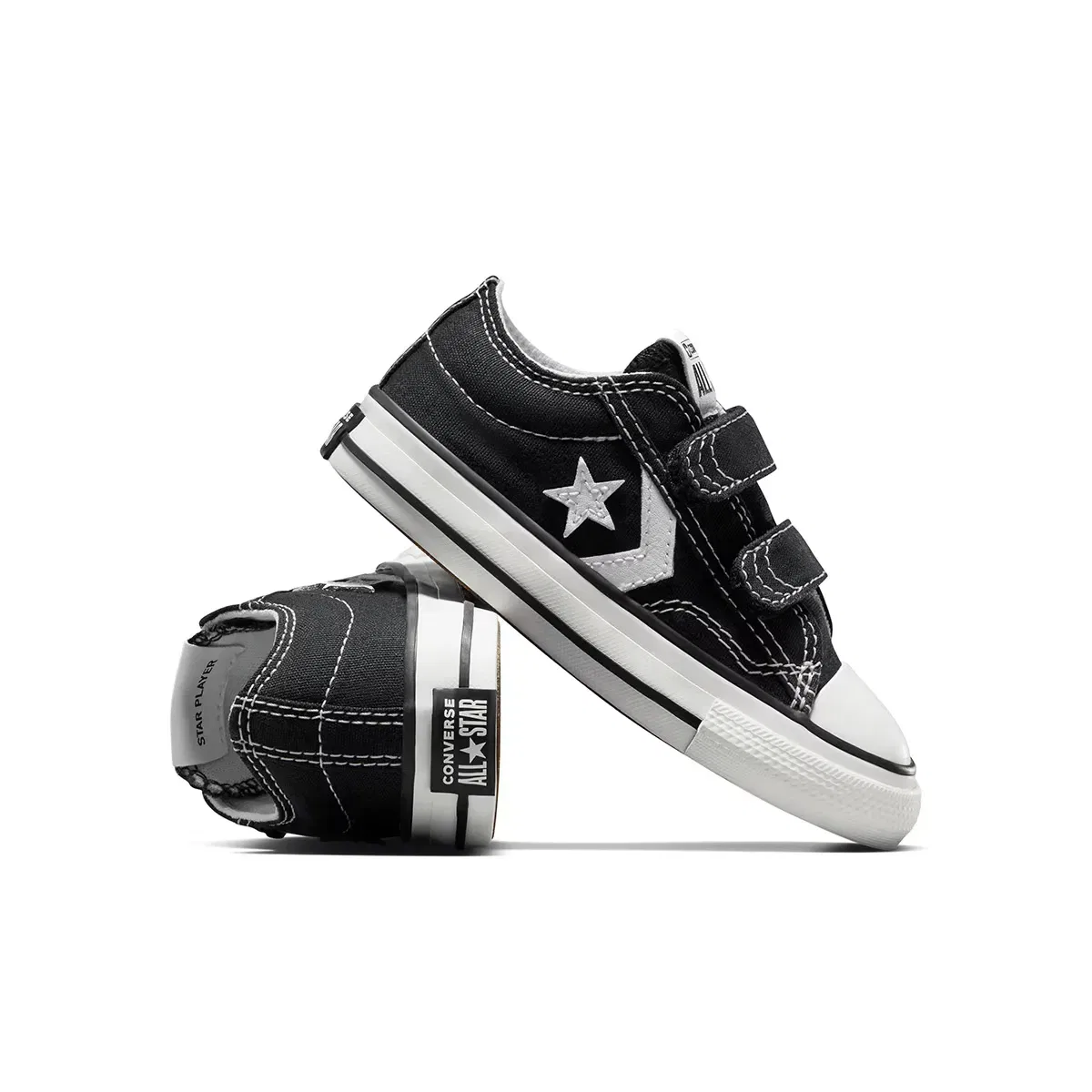 Детские кроссовки для мальчиков Star Player 76 Converse, Negro — фото 4