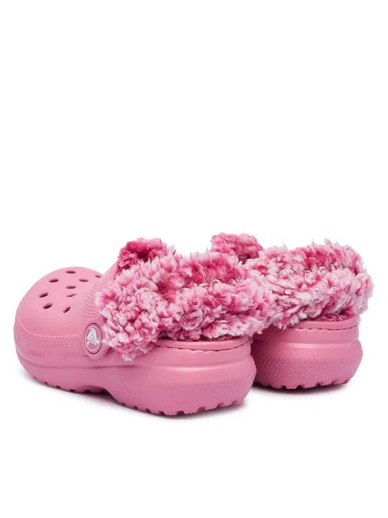 Шлепанцы Classic Fleece Lined Clog T Crocs, розовый — фото 3