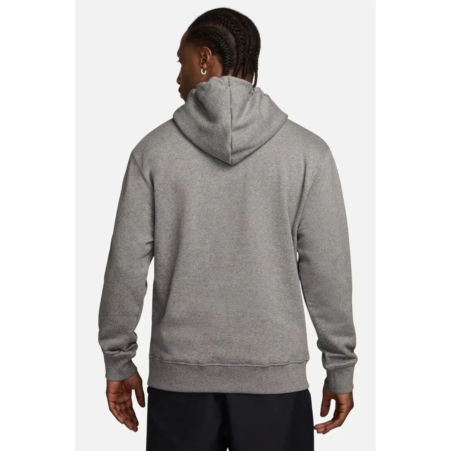 Худи с капюшоном из футера Jordan Flight Fleece Nike, Серый — фото 2