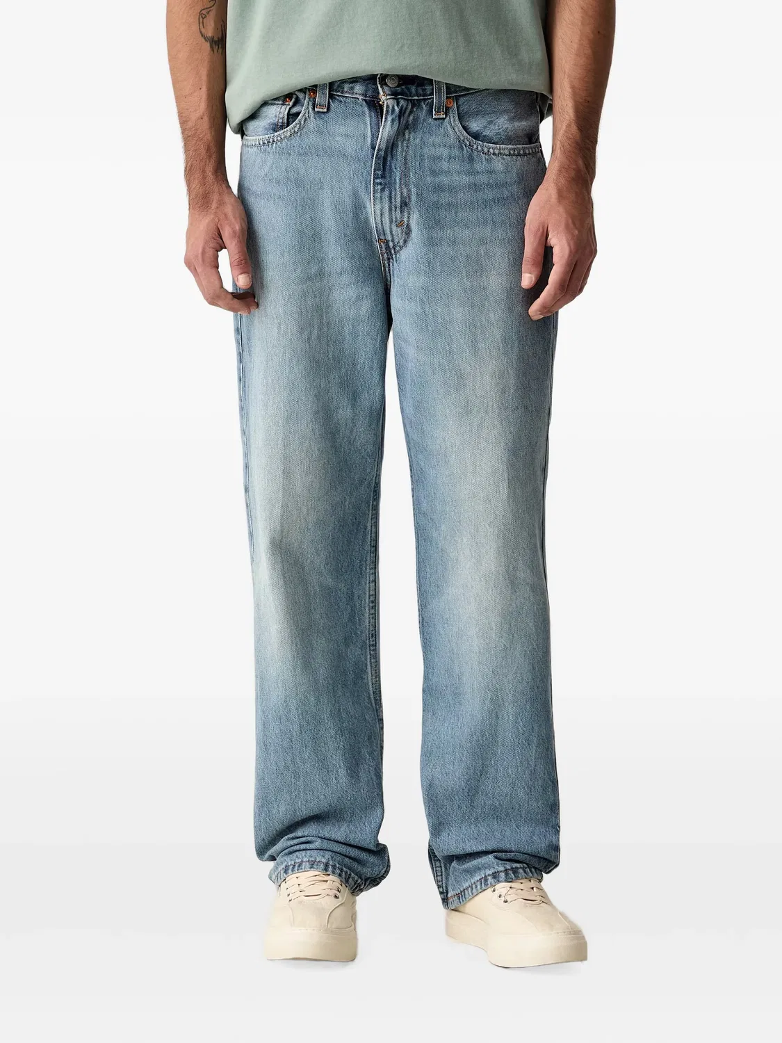 Джинсы 565 свободного кроя синие Levi's, синий