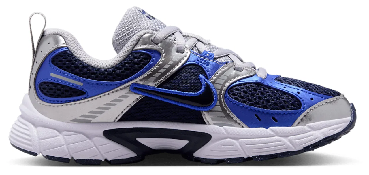 Детские кроссовки для мальчиков с дышащим верхом Nike V5 RNR, Wolf Gray/Racer Blue/Blue Eclipse