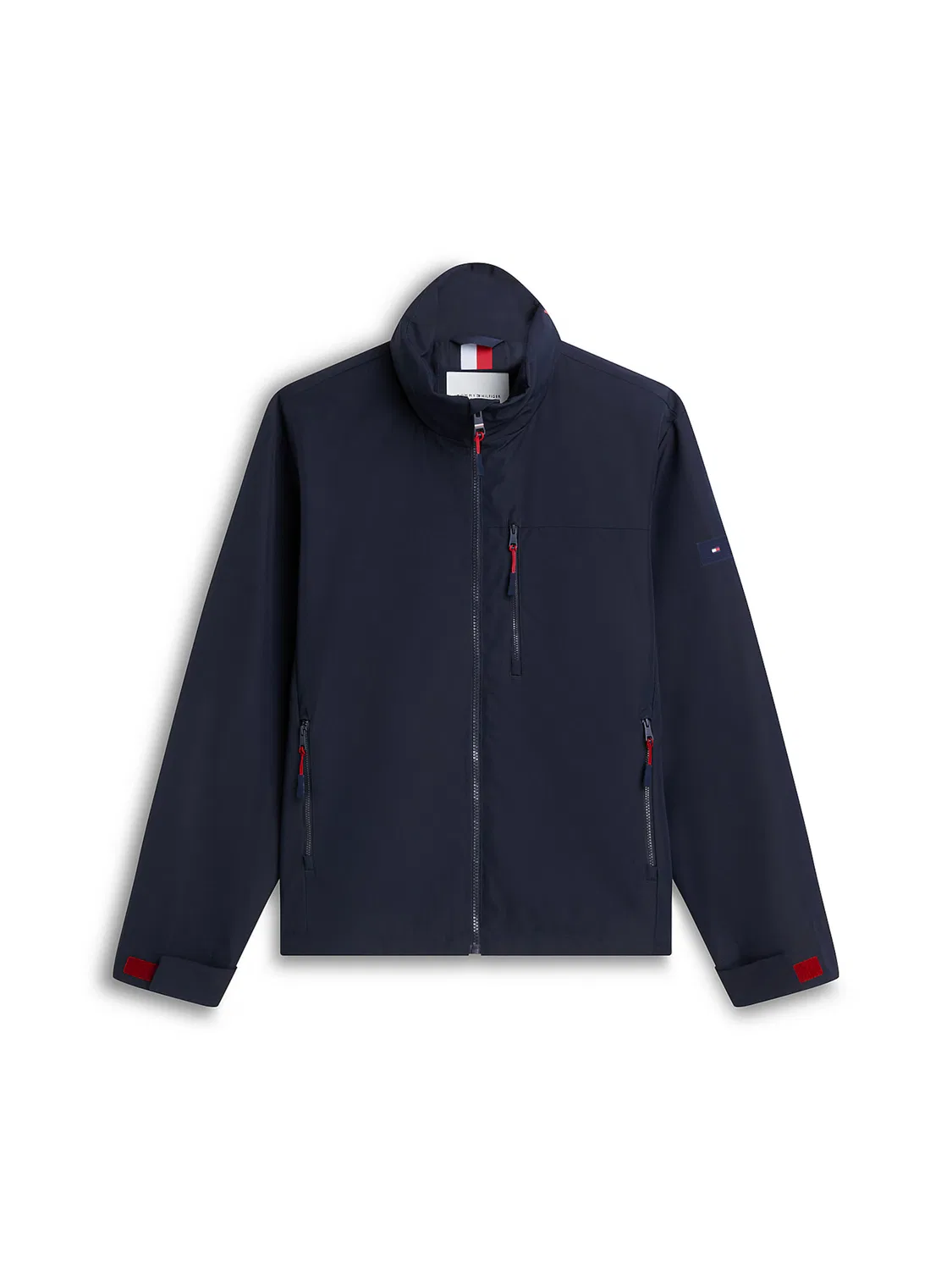 Куртка Tommy Hilfiger межсезонья, темно-синяя