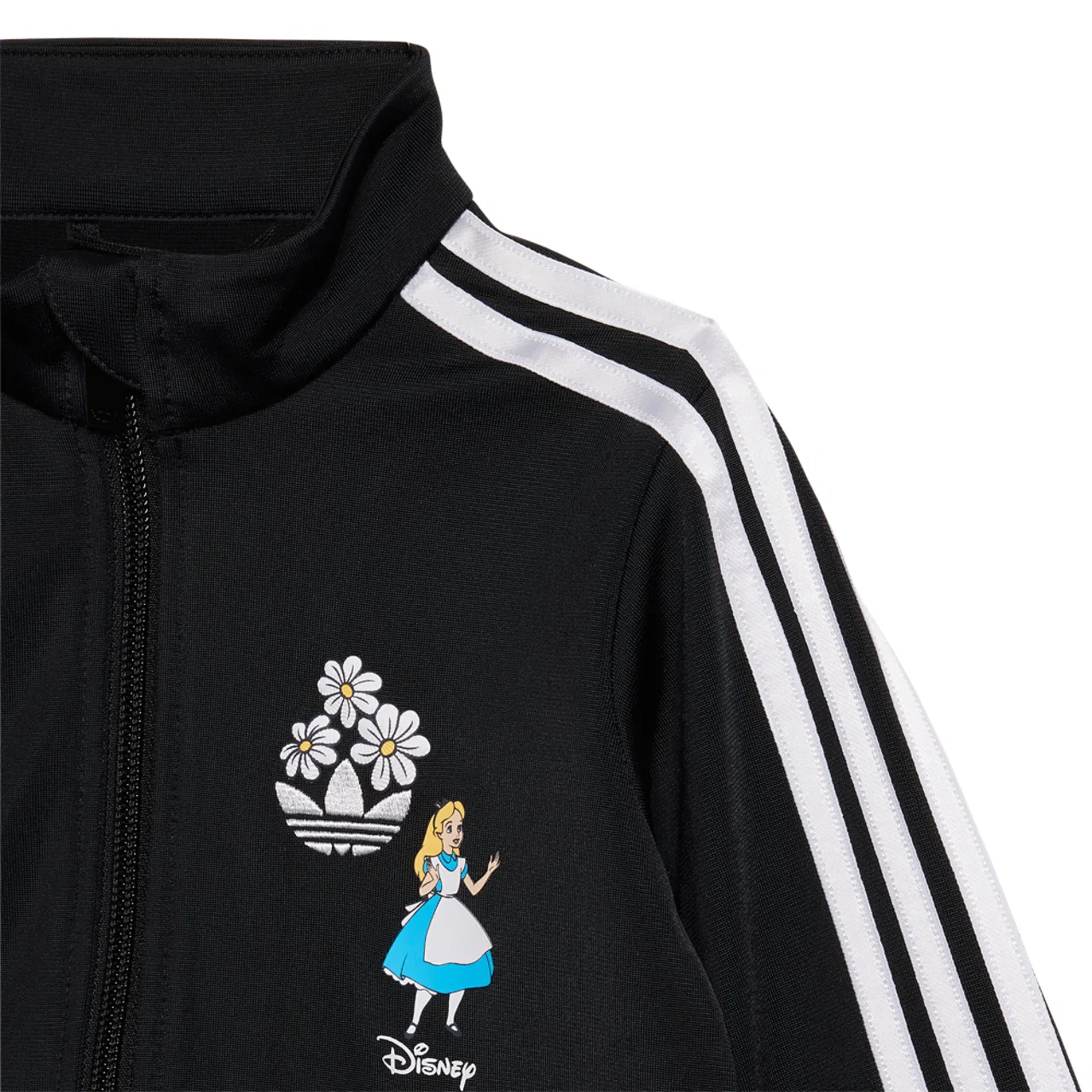 Спортивный костюм для девочек Firebird Track Suit Adidas Originals x Disney, черный/белый — фото 2