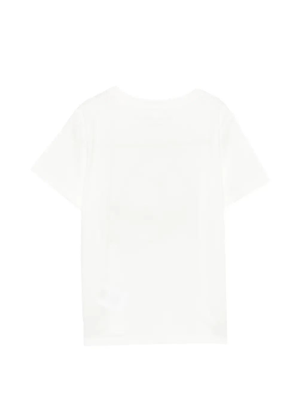 Футболка с принтом лошади Stella McCartney Kids, белый — фото 2