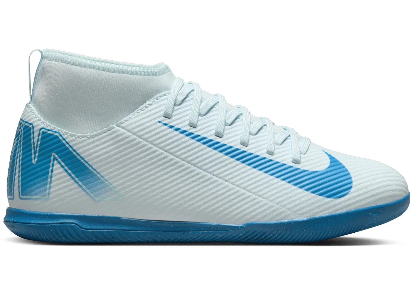 Детские бутсы Nike Mercurial Superfly 10 Club IC, Glacier Blue Blue Orbit