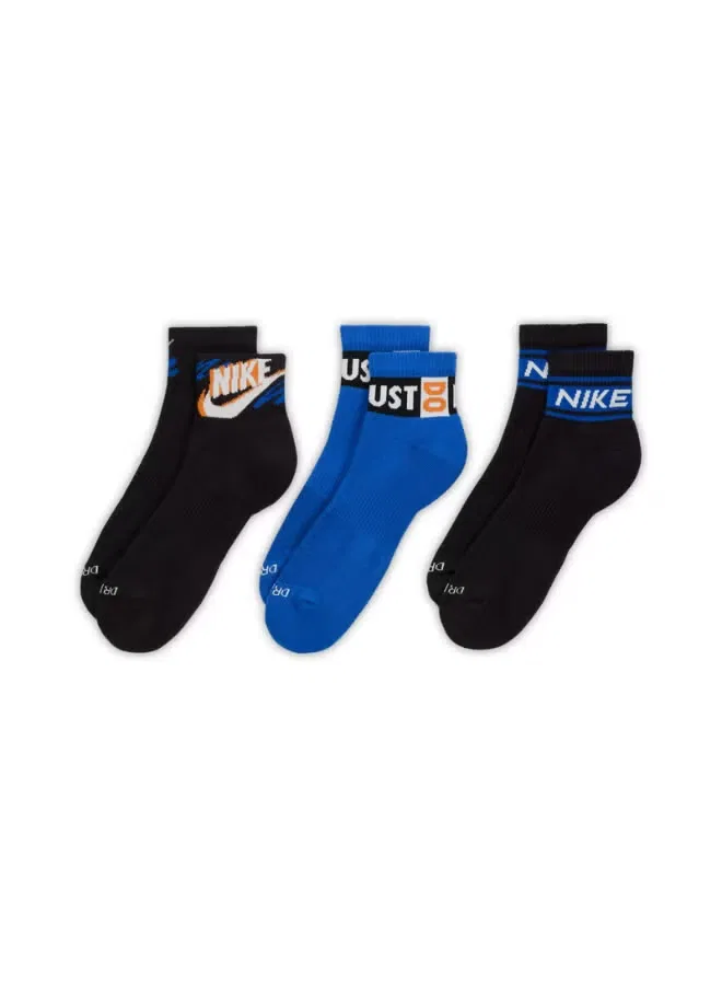 Носки спортивные с амортизацией, комплект из 3 пар Nike — фото 2