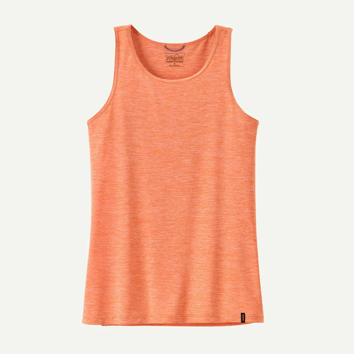 Женский топ-майка с принтом Capilene Daily Tank Top Patagonia, Peach Sherbet — фото 4