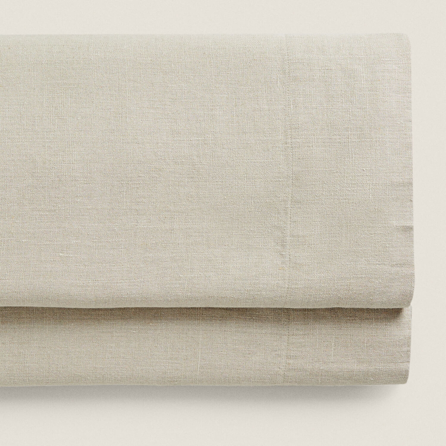 

Простыня Zara Home Linen 310 г/м², светло-бежевый