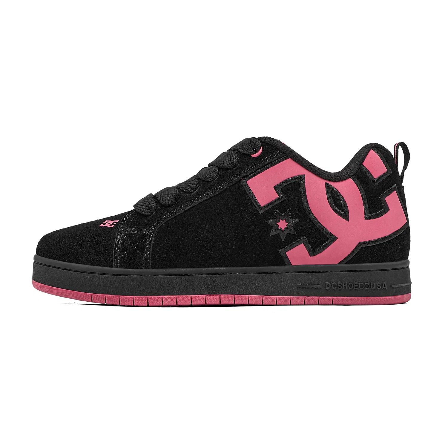 Детские кроссовки для скейтбординга низкие DCSHOES, Obsidian Black Gold — фото 3