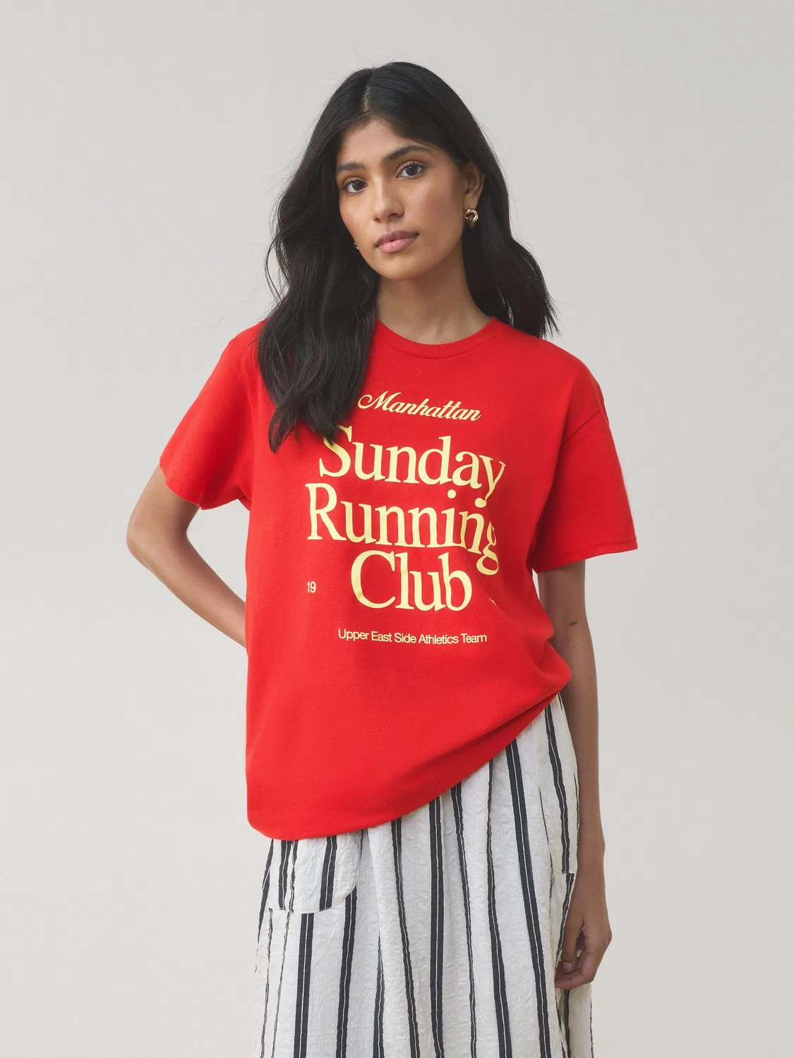 Футболка с графическим принтом Red Run Club Next, красный — фото 2