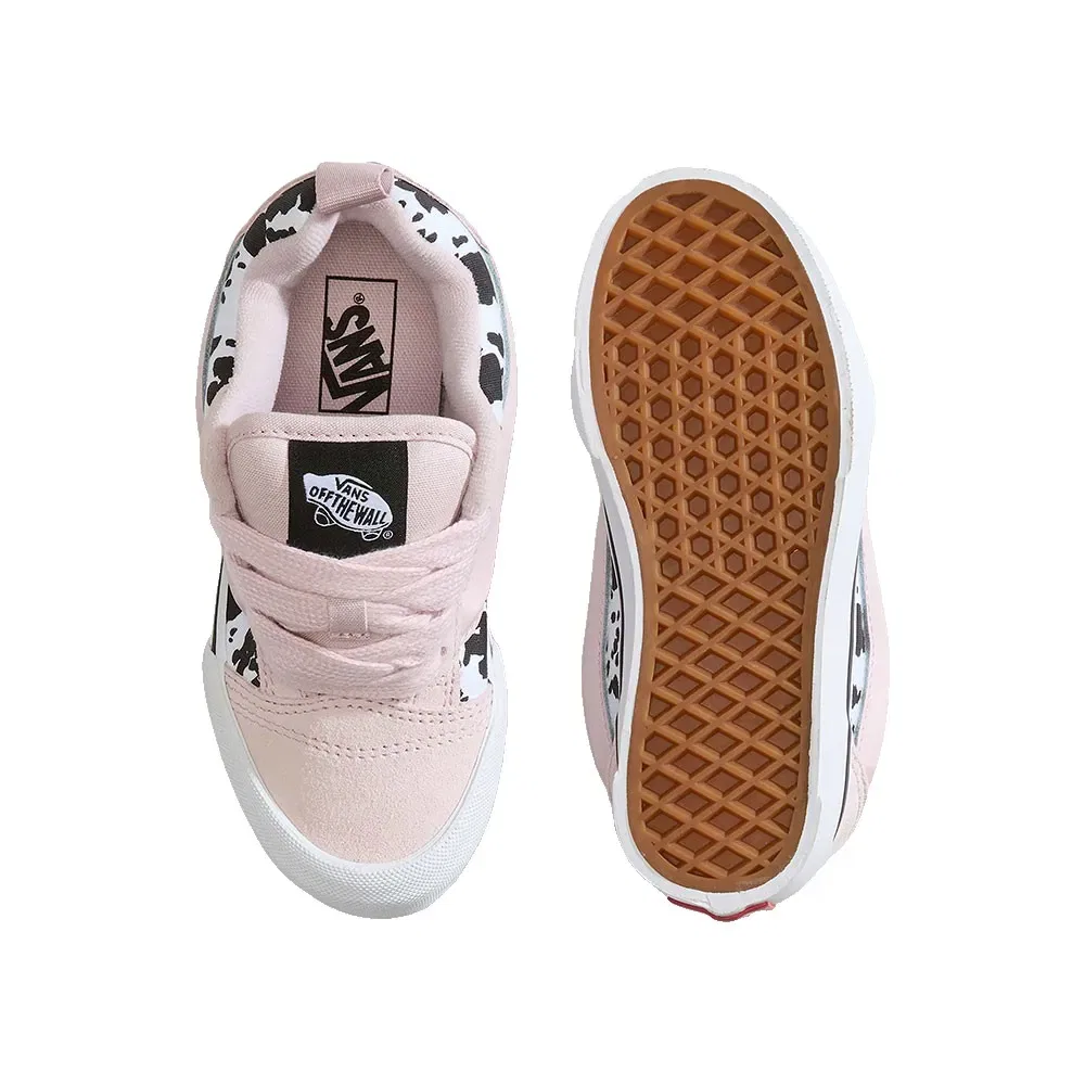 Детские кроссовки для девочек с объемным дизайном Knu Skool Vans, Pink — фото 3
