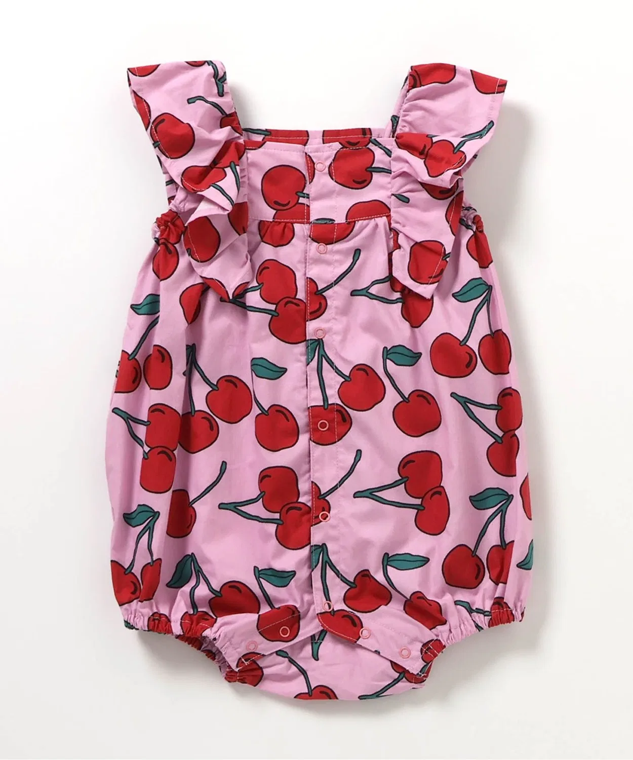 Детский боди-комбинезон с флоральным принтом, модель Sougara Flare BREEZE, Pink — фото 3