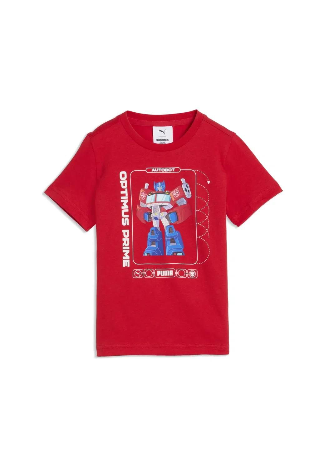 Футболка с графическим принтом «Трансформеры X» Puma, For All Time Red — фото 4