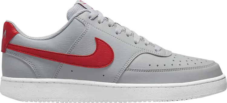 

Кроссовки Nike Court Vision Low Next Nature 'Wolf Grey University Red', серый
