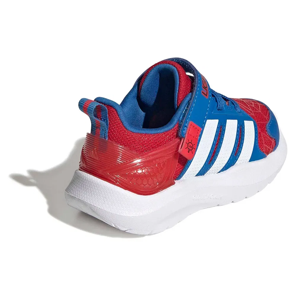 Кроссовки детские Spider-Man Lightorama Adidas, красный — фото 4