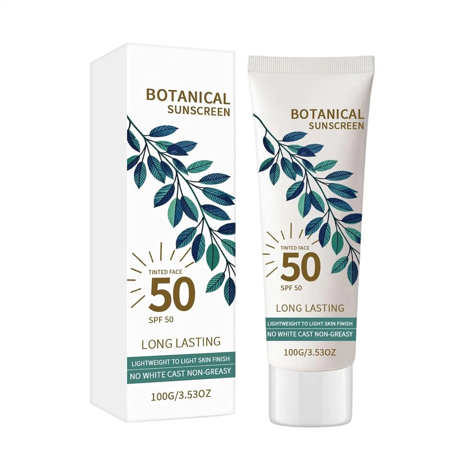 Солнцезащитный крем Non Greasy, 100 г, Многоцветный Generisch