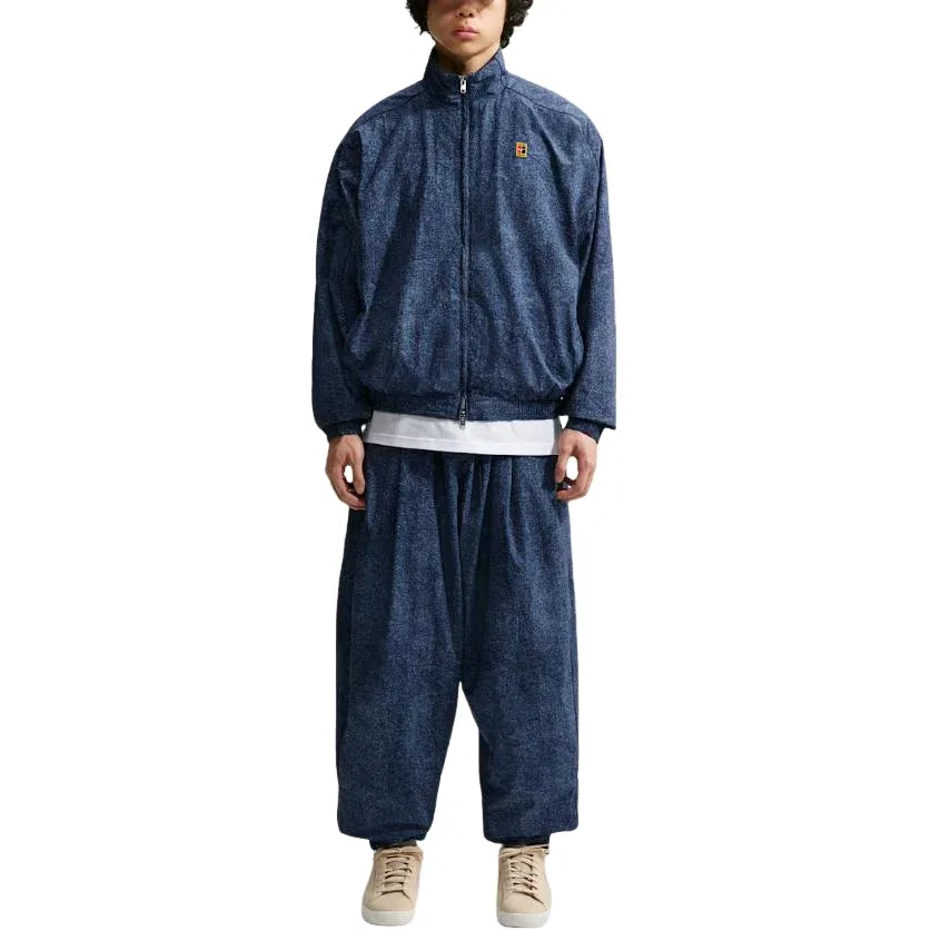 Мужская куртка для тенниса Club Rules Oversized Full-Zip Jacket 'Work Blue Obsidian' Nike, Work Blue/Obsidian — фото 3