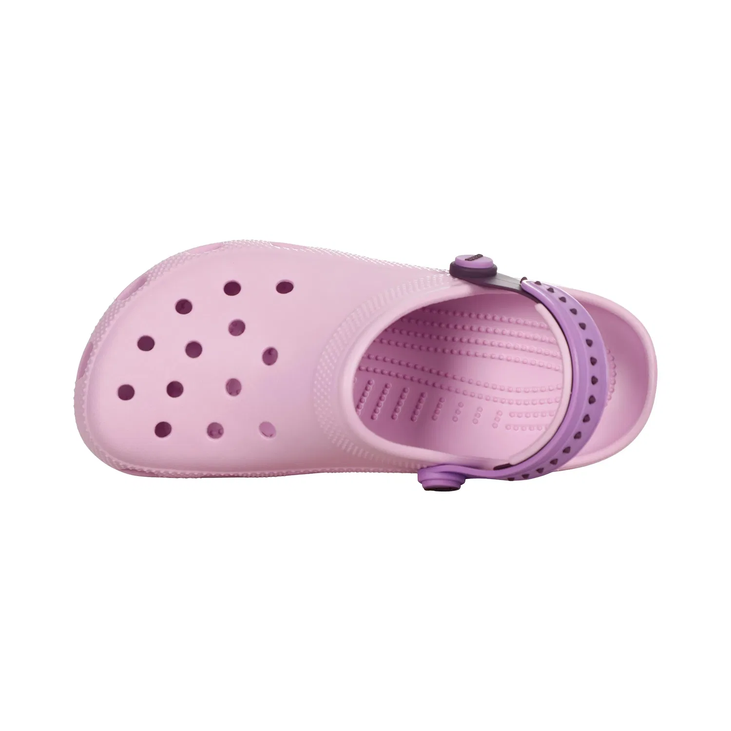 Шлепанцы Classic Glow SnapBack Strap Clog Crocs, Flieder — фото 3