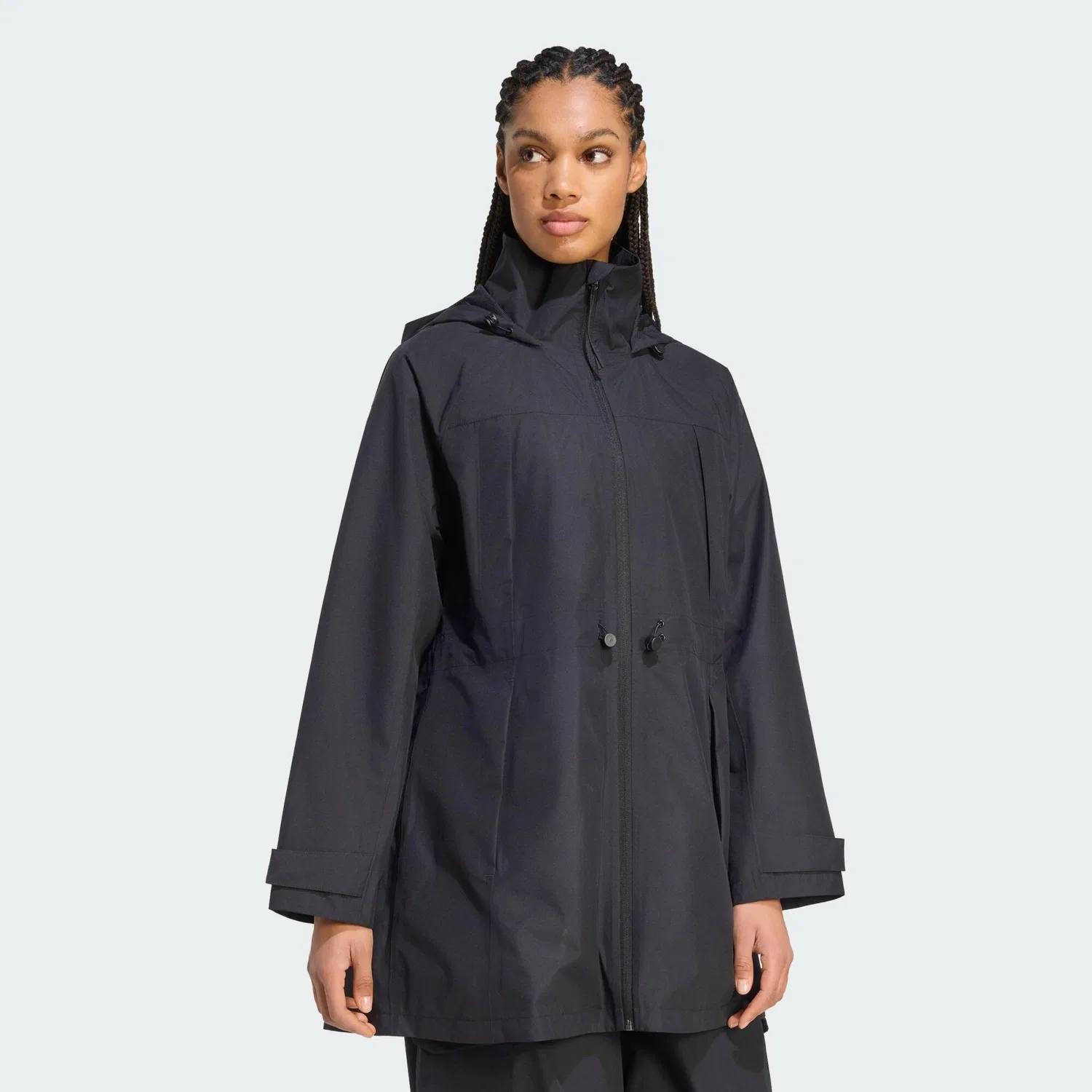 Мужской дождевик с технологией Climaproof City Rain Parka Adidas, Schwarz
