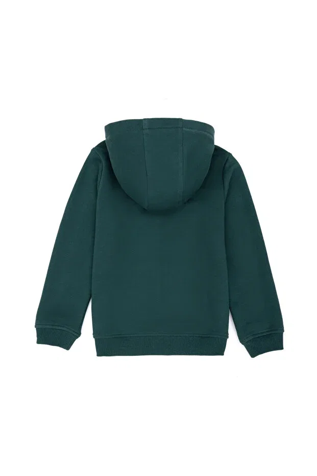 Детское худи с капюшоном на молнии хлопковая U.S. Polo Assn., 168381 — фото 2
