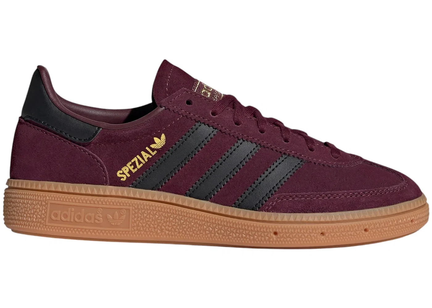 Детские кроссовки Lifestyle Adidas Handball Spezial, Maroon/Core Black/Gum