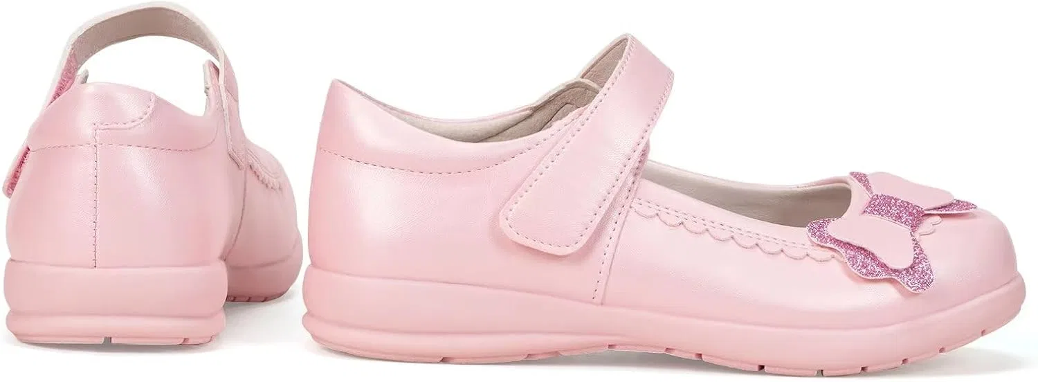 Детские туфли Мэри Джейн с бантом Frank Mully, Pink — фото 2
