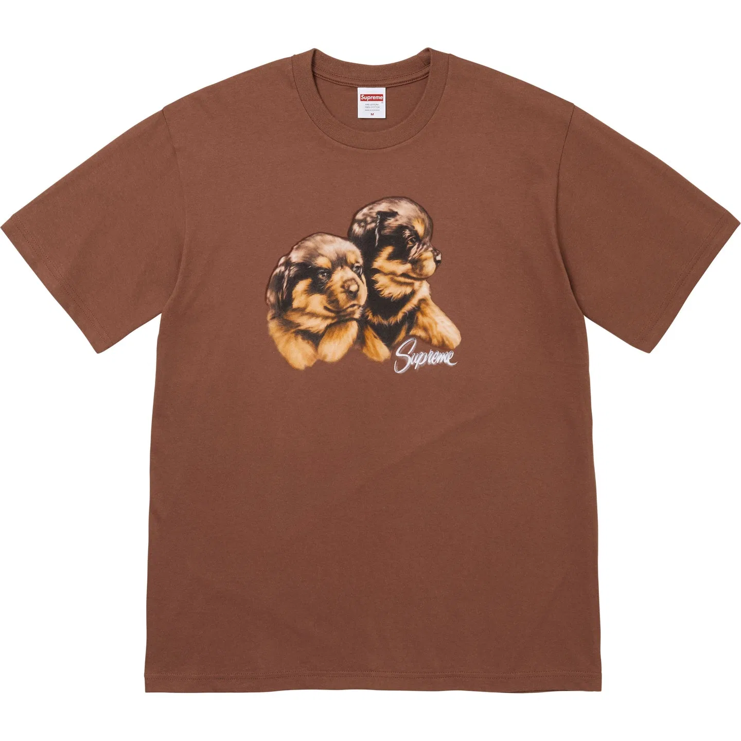 Детская футболка с круглым вырезом FW26 Supreme, Brown/Brown