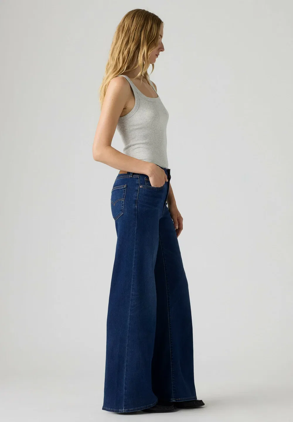 Впереди встречный ветер, 728 часов, широкий шаг Levi'S, Headwinds Ahead - Dark Indigo - Worn In — фото 4