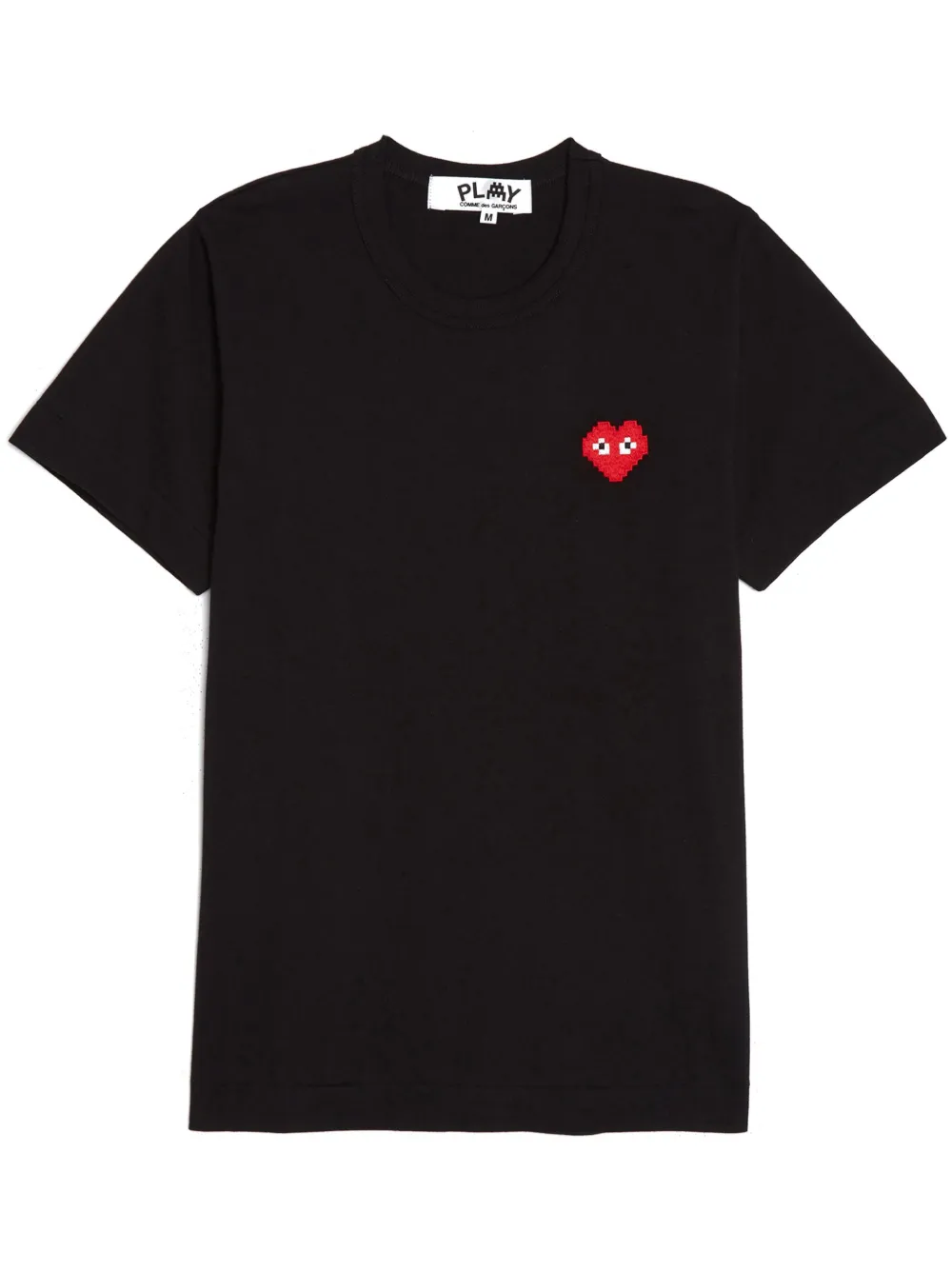 

Футболка с логотипом из коллаборации с Invader Comme Des Garçons Play, черный