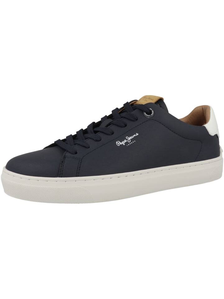 Низкие кроссовки Pepe Jeans low Camden Club, темно-синий — фото 4