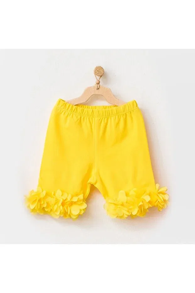 Детские шорты-капри для мальчиков хлопковые Andywawa, Yellow