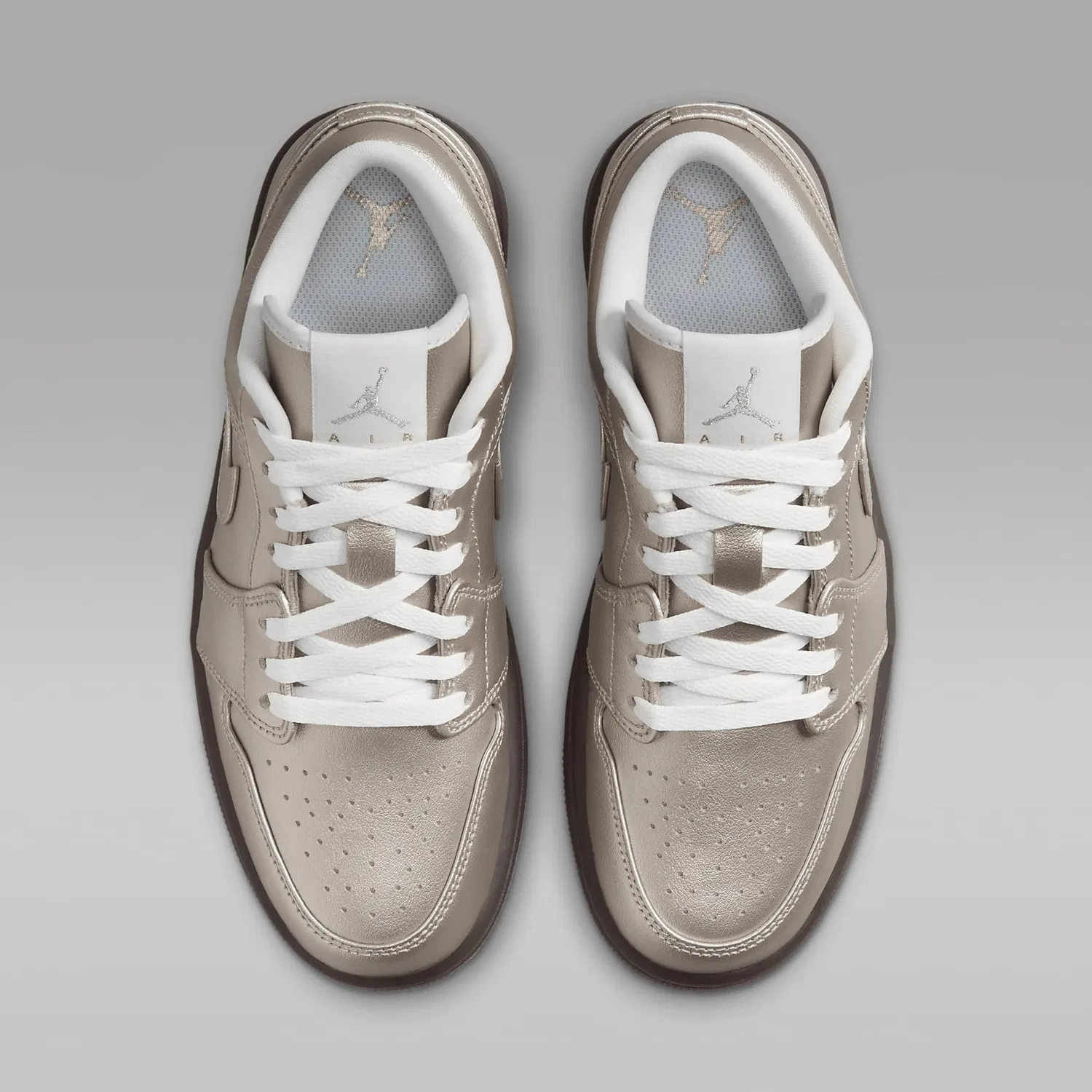 Мужская футболка с длинным рукавом NIKE Club Tee NIKE, Zinc Metallic Summit White Velvet — фото 4