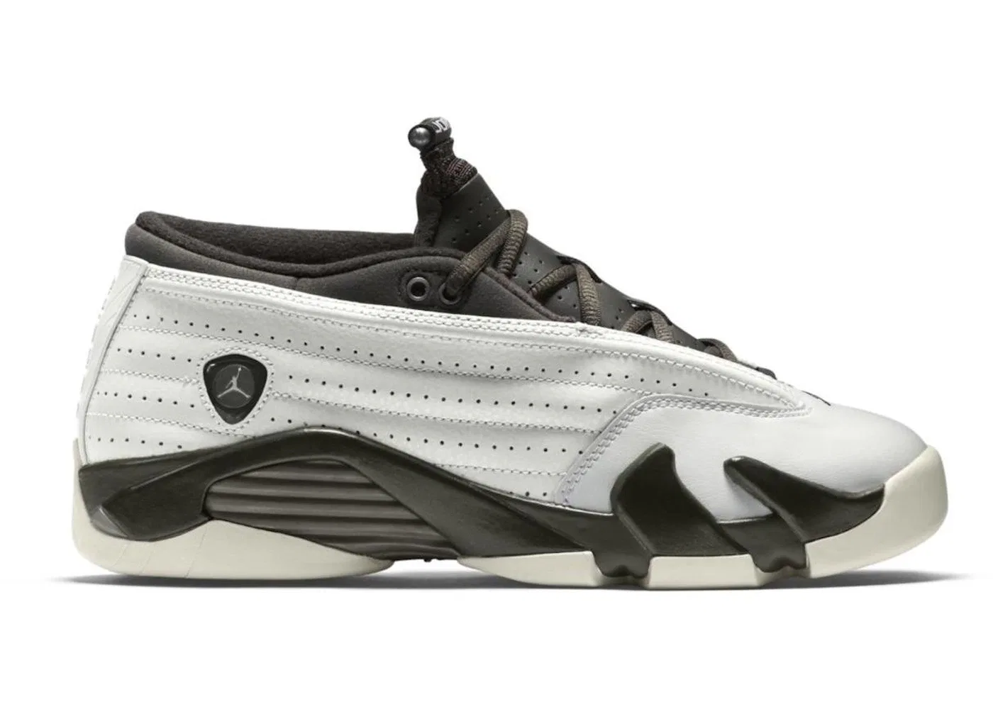 Детские кроссовки Lifestyle Jordan 14 Retro Low, White/Phantom/Metallic Pewter/Dark Storm/Gym Red